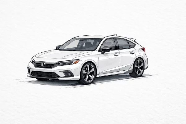 New 2026 Honda Civic Hatchback Image