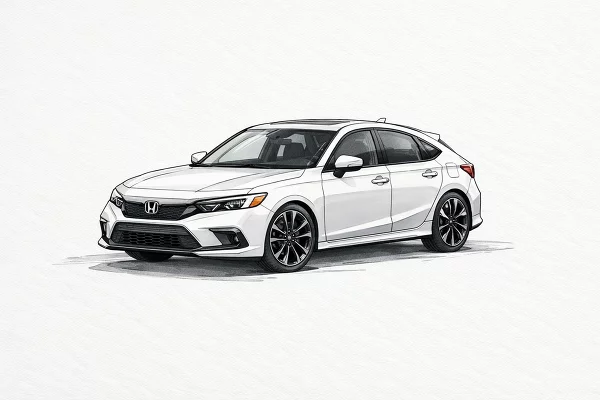 New 2026 Honda Civic Hatchback Hybrid Image
