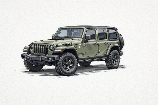 New 2026 Jeep Wrangler Image