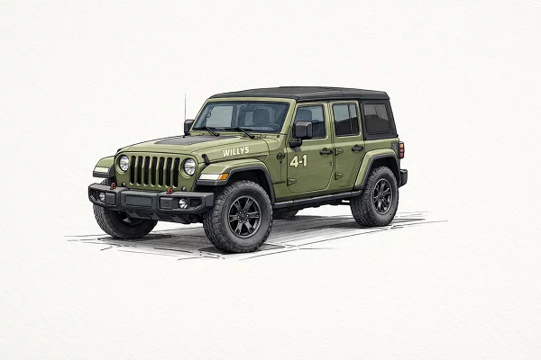 New 2026 Jeep Wrangler Image