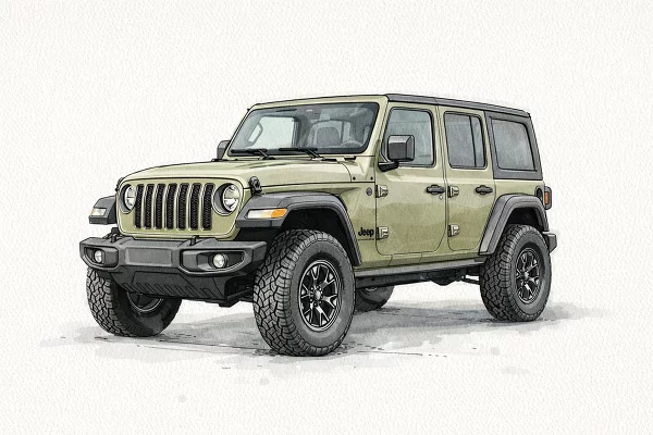 New 2026 Jeep Wrangler Image
