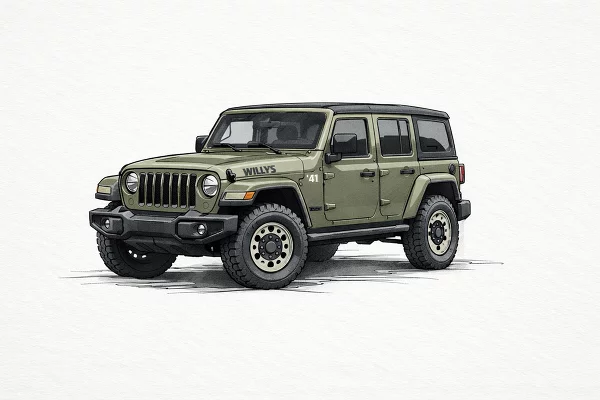 New 2026 Jeep Wrangler Image