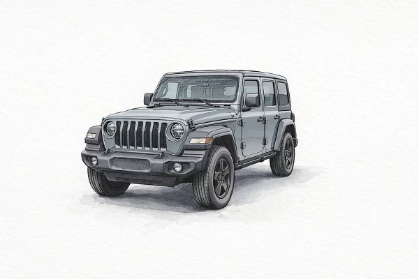 Used 2025 Jeep Wrangler Image