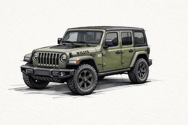 New 2026 Jeep Wrangler Image