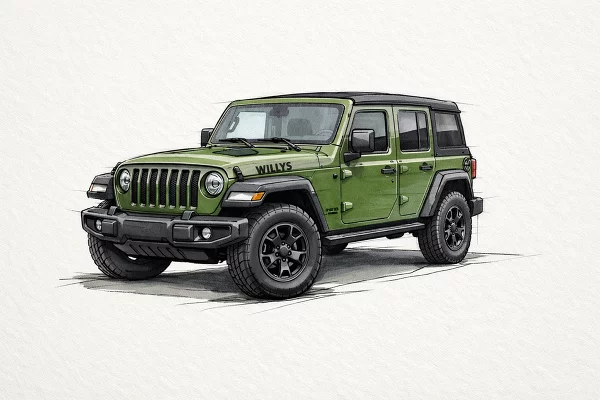 New 2026 Jeep Wrangler Image