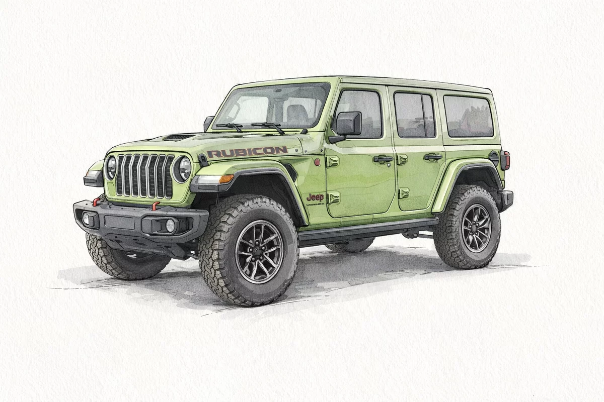 New 2026 Jeep Wrangler Image