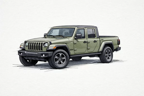 New 2026 Jeep Gladiator Image