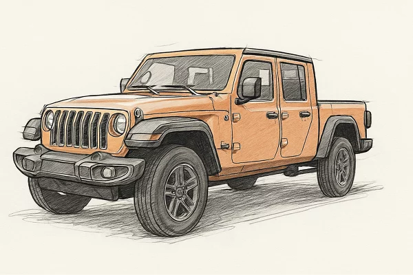 New 2025 Jeep Gladiator Image