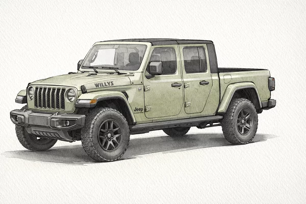 New 2026 Jeep Gladiator Image