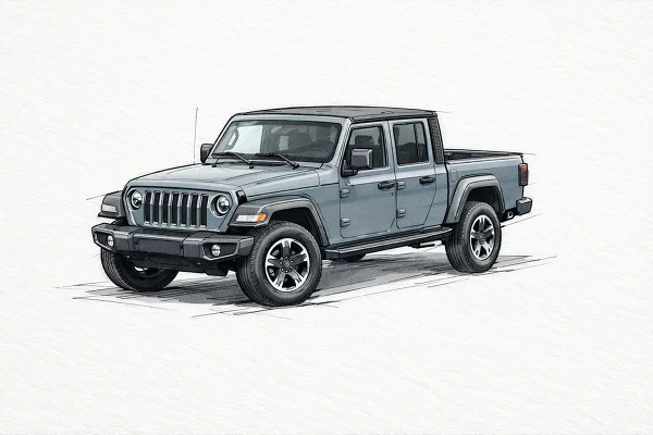 New 2026 Jeep Gladiator Image