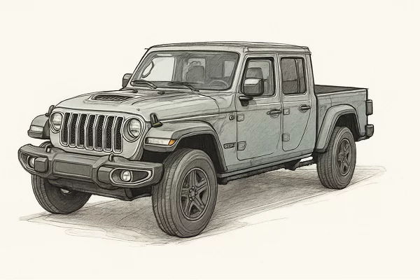 New 2026 Jeep Gladiator Image