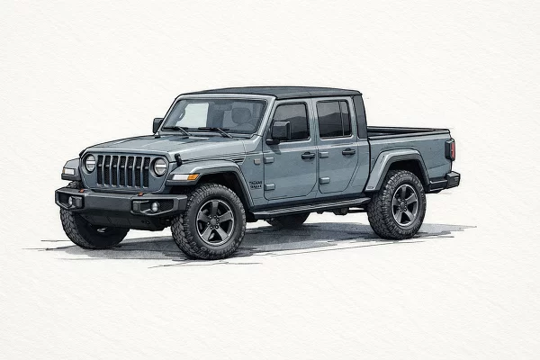 New 2026 Jeep Gladiator Image