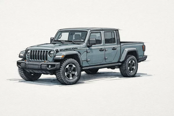 New 2026 Jeep Gladiator Image