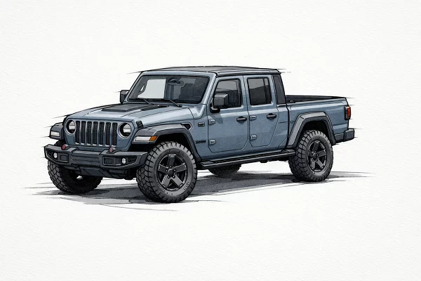 New 2026 Jeep Gladiator Image