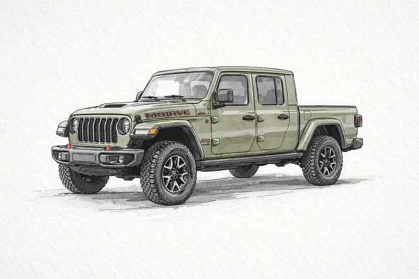 New 2026 Jeep Gladiator Image