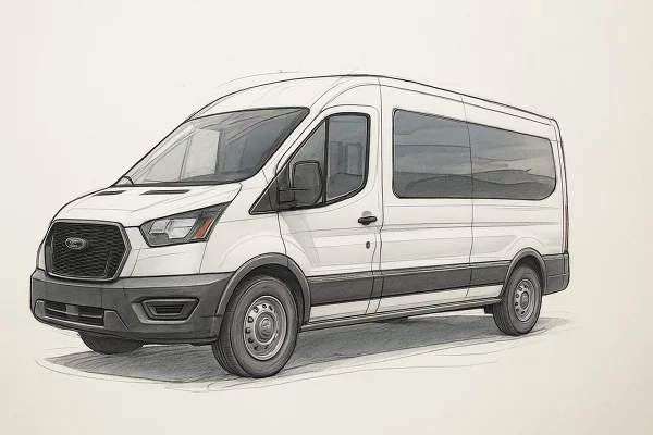 New 2025 Ford Transit Passenger Wagon Image