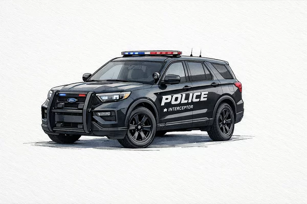 New 2026 Ford Police Interceptor Utility Image