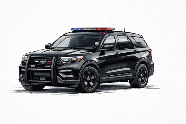 New 2026 Ford Police Interceptor Utility Image