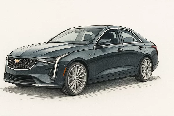 New 2025 Cadillac CT4 Image