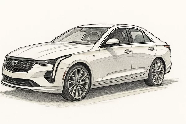 New 2025 Cadillac CT4 Image