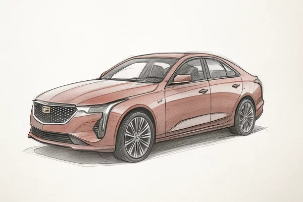 New 2025 Cadillac CT4 Image