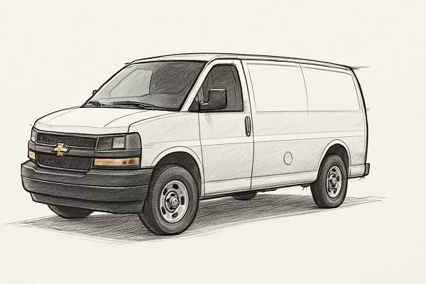 New 2025 Chevrolet Express Cargo Van Image