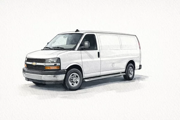 Used 2024 Chevrolet Express Cargo Van Image