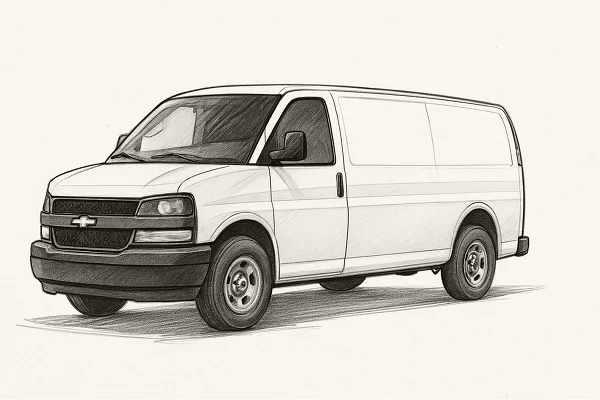 New 2025 Chevrolet Express Cargo Van Image