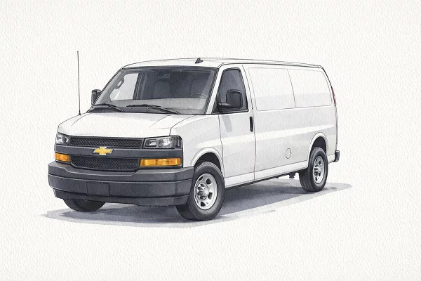 Used 2024 Chevrolet Express Cargo Van Image