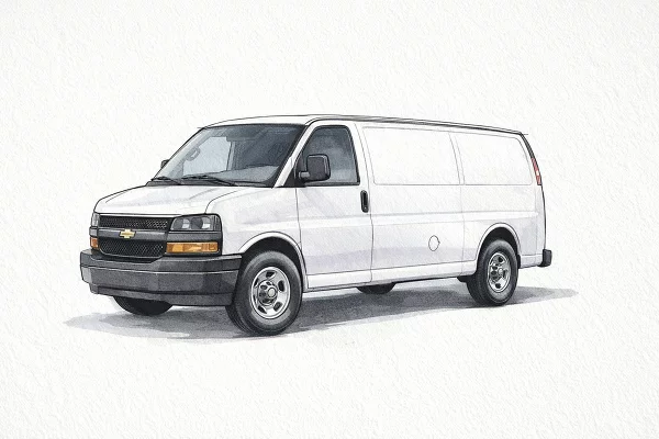 New 2025 Chevrolet Express Cargo Van Image