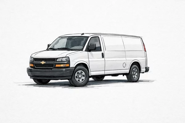 New 2026 Chevrolet Express Cargo Van Image