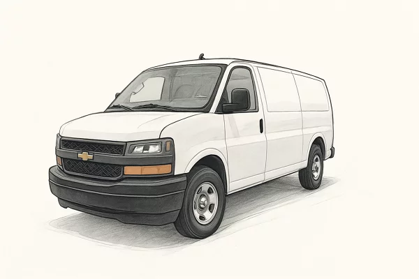 New 2025 Chevrolet Express Cargo Van Image