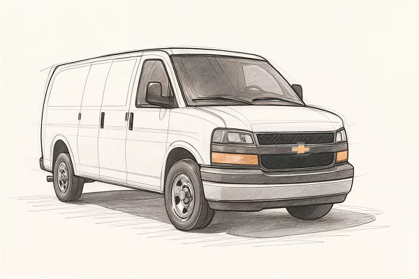 New 2025 Chevrolet Express Cargo Van Image