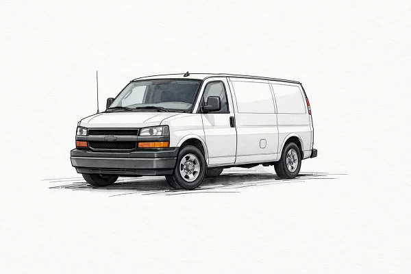 Used 2020 Chevrolet Express Cargo Van Image
