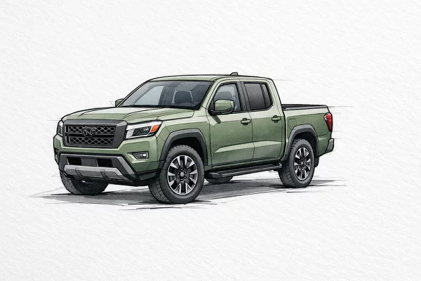 New 2026 Nissan Frontier Image