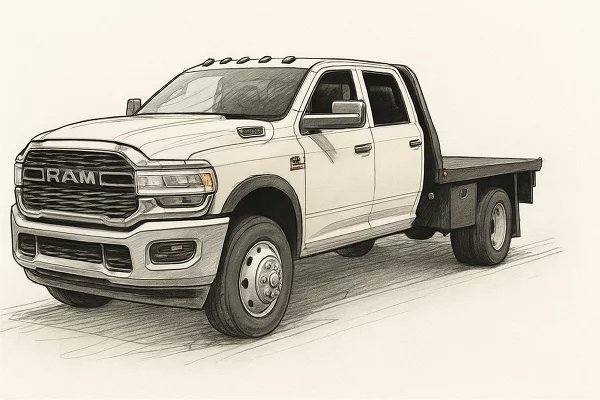 New 2025 RAM 3500 Chassis Cab Bed Included Image