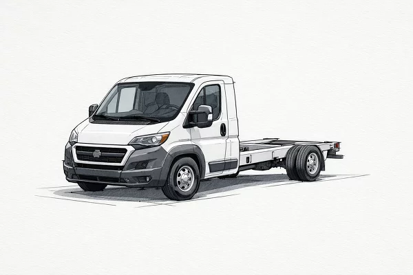 New 2026 Ram ProMaster 3500 Cutaway Image