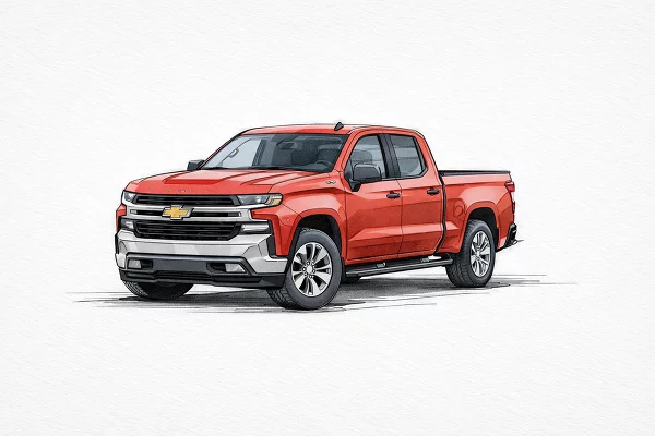 Used 2021 Chevrolet Silverado Image