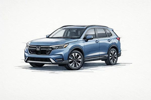 New 2026 Honda CR-V Hybrid Image