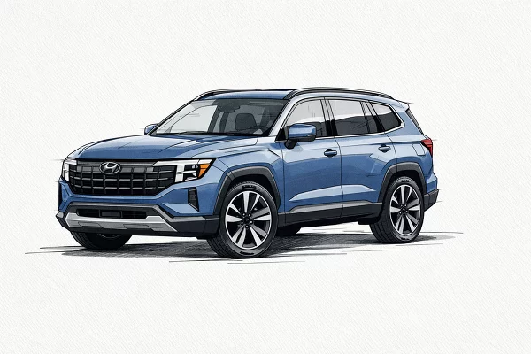 New 2026 Hyundai Santa Fe Hybrid Image