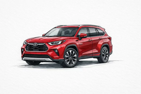 New 2026 Toyota Highlander Hybrid Image
