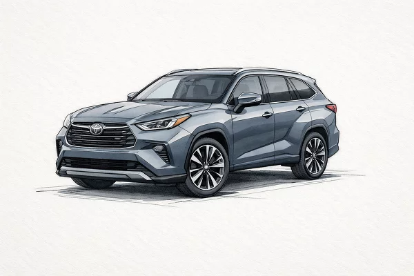 New 2026 Toyota Highlander Hybrid Image