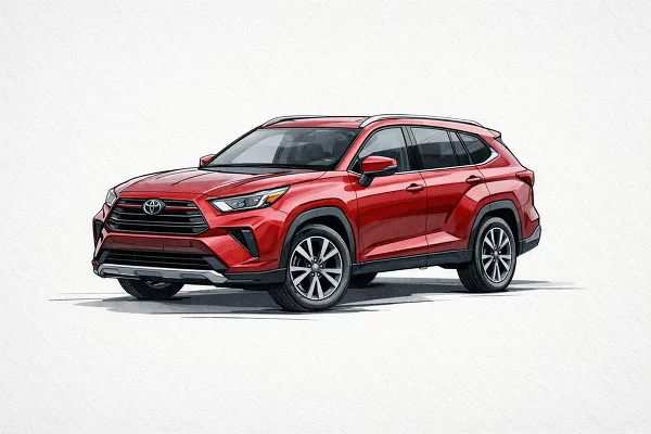 New 2026 Toyota Highlander Hybrid Image