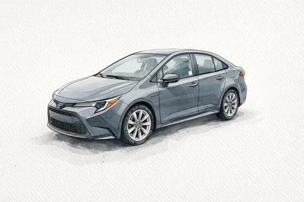 New 2026 Toyota Corolla Hybrid Image