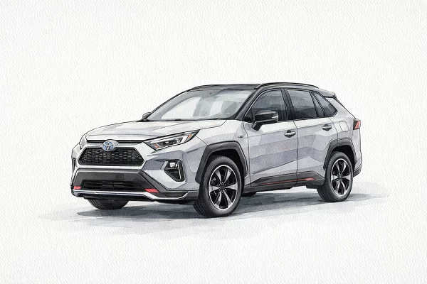 New 2025 Toyota RAV4 Plug-In Hybrid Image