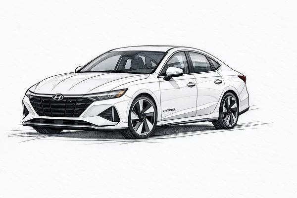 New 2026 Hyundai Sonata Hybrid Image