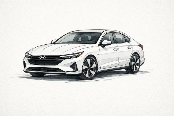 New 2026 Hyundai Sonata Hybrid Image