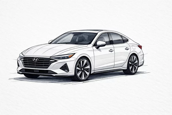 New 2025 Hyundai Sonata Hybrid Image