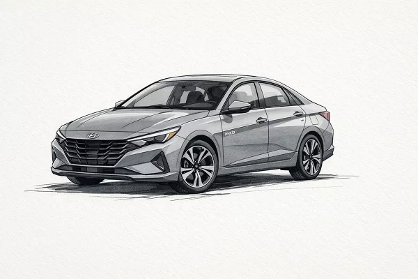 New 2026 Hyundai Elantra Hybrid Image